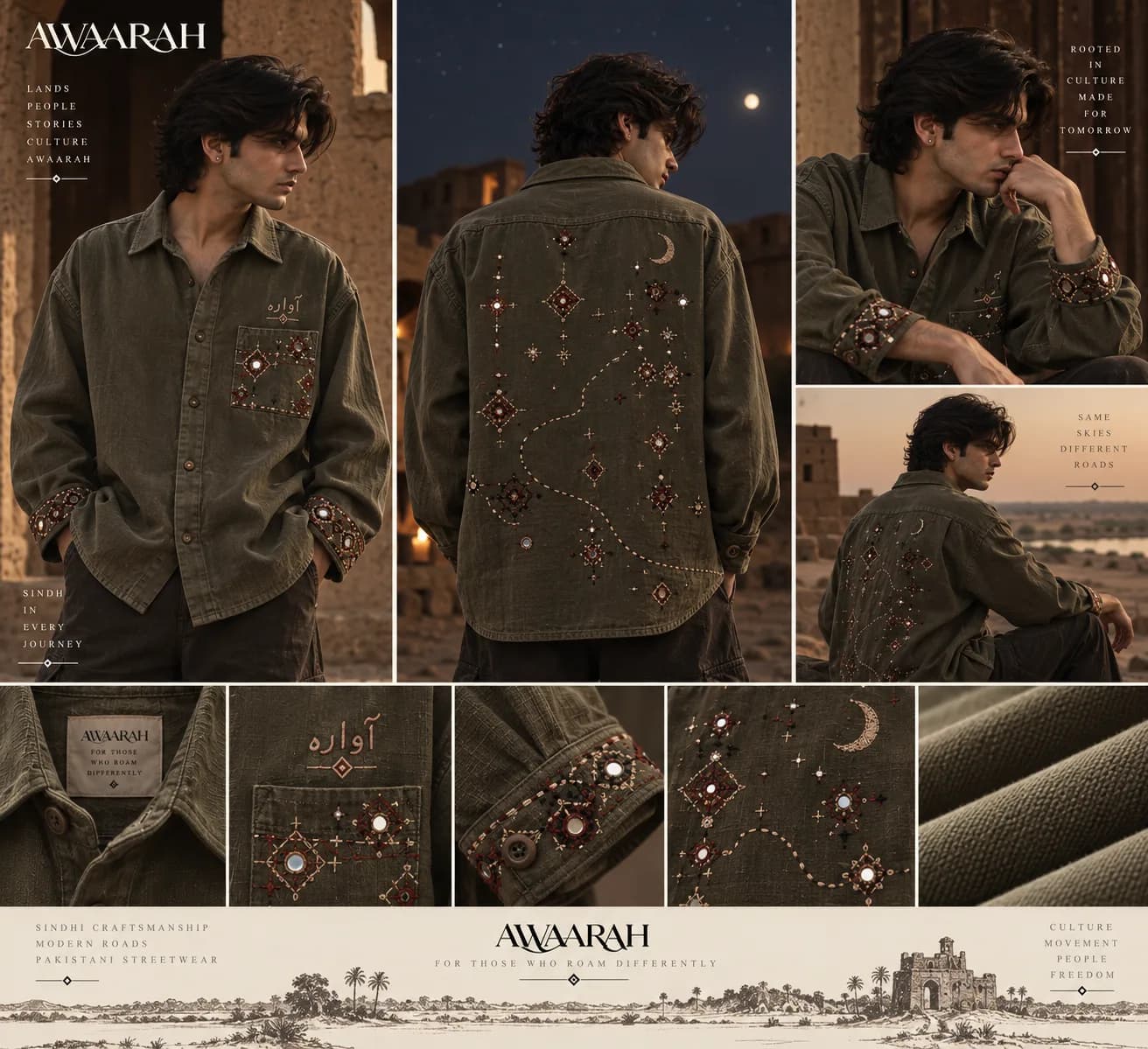 Night Trail Mirror Shirt