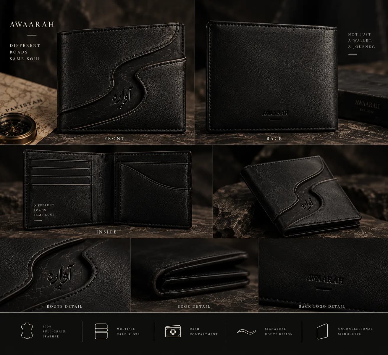 Night Route Wallet