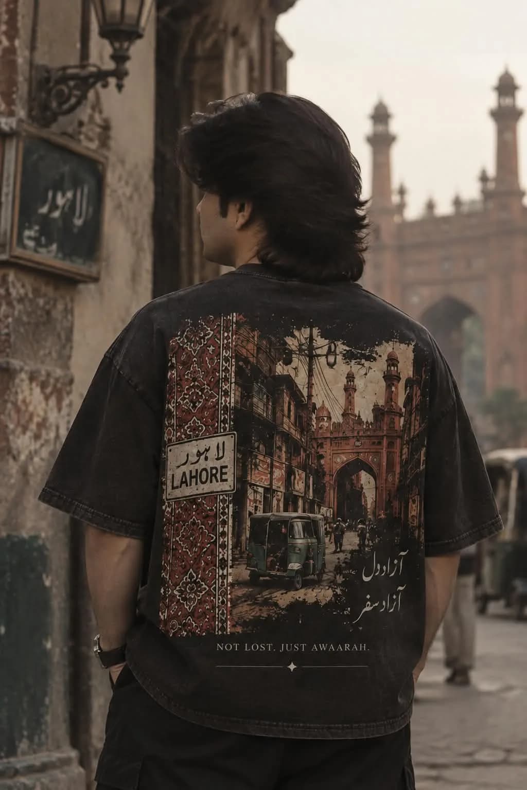 LAHORE x AJRAK Tee