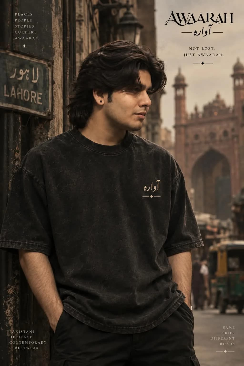 LAHORE x AJRAK Tee