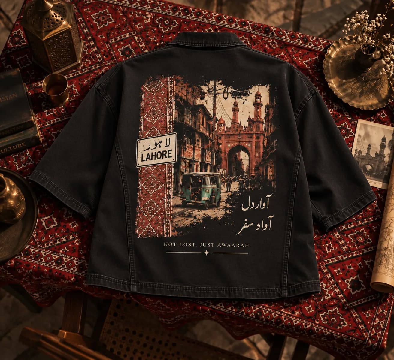 LAHORE x AJRAK Tee
