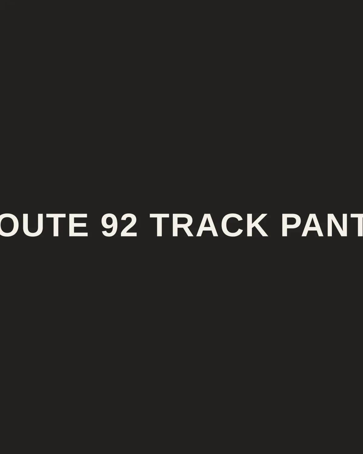 Route 92 Track Pants